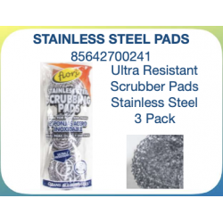STAINLESS STEEL SCRUBBING PADS